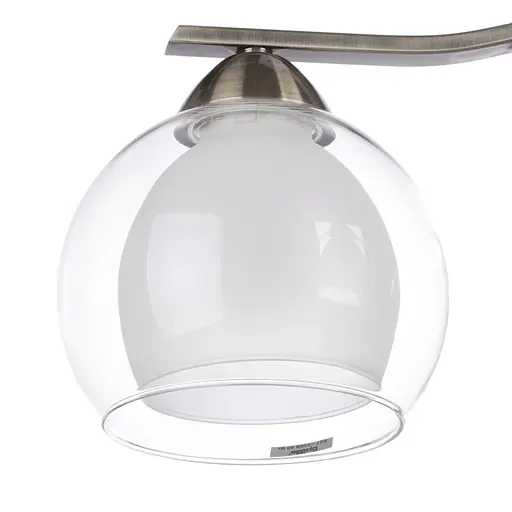 Люстра потолочная Brille классическая в зал E27 60W BZ (LK-251C/4) - фото 5