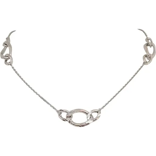 Срібне кольє Qvaliz. 908-PL130