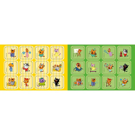 Пригодницькі розмальовки "Три коти Нумо до справи!" 1571004 з наклейками - фото 4