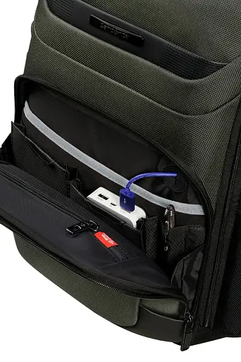 Рюкзак 15.6" Slim Samsonite PRO-DLX 6 GREEN 43х30х15 KM2*04018 - фото 7