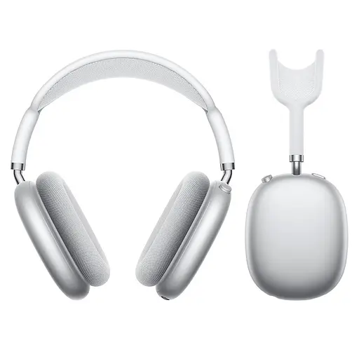 Накладні навушники Borofone BO35 Plus Adorable, ANC, BT headphones, BT5.4, AUX, 400mAh, 32h, 45h, silver - фото 3