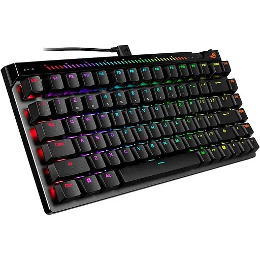 Клавиатура ASUS ROG Falchion Ace 75 HE HFX V2 Magnetic Switches USB-A EN RGB Black (90MP047H-BKUA20) - фото 2