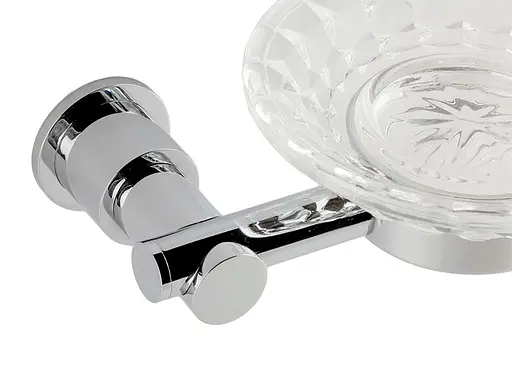 Мыльница Kugu Eva 107, Хром - фото 2