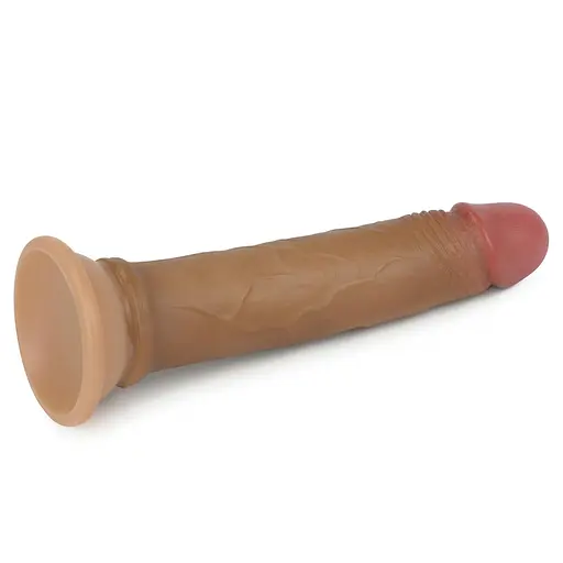 Фалоімітатор LoveToy Nature Cock 18.5 см тілесний - фото 6