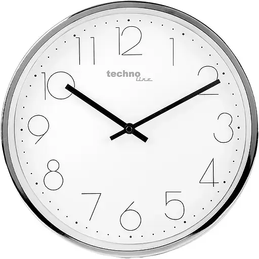 Часы настенные Technoline WT7210 White/Silver (WT7210) - фото 1
