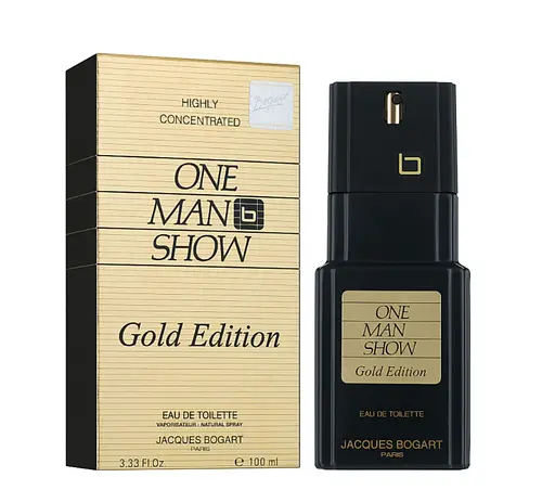 Оригинал Bogart One Man Show Gold Edition 100 мл туалетная вода - фото 1