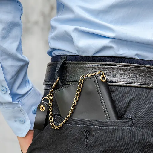 Кожаный портмоне Vintage 11х8.5х1.5 см acs0014981 - фото 10