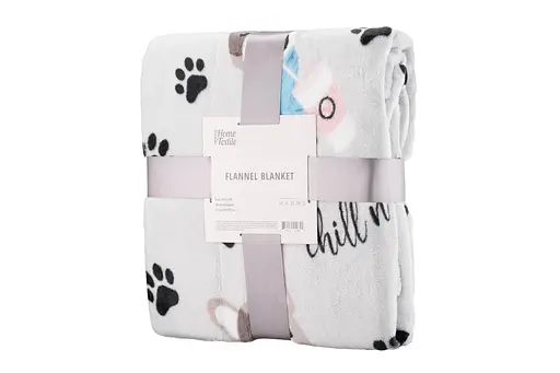 Плед Ardesto Flannel 160х200 см бульдоги (ART0112PB) - фото 1