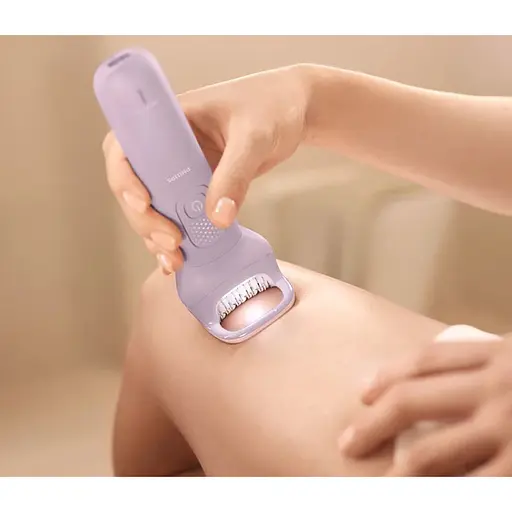 Епілятор Philips Series 9000 дисковий фіолетовий (BRE728/00) - фото 6