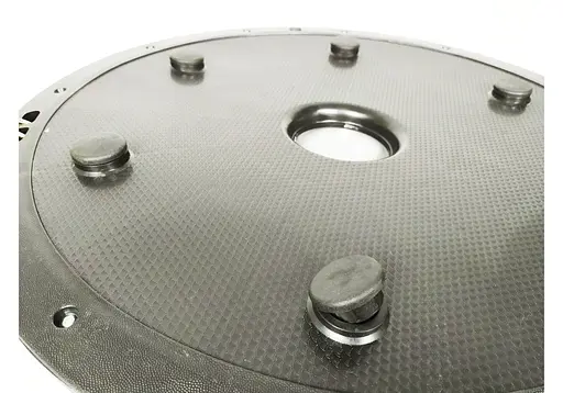 Балансировочная платформа EasyFit BOSU 60 см Серый (EF-2323) - фото 3