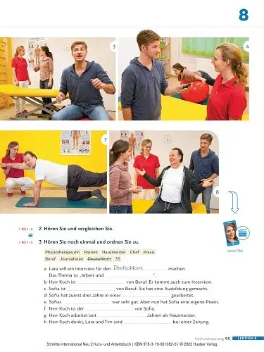 Schritte international. Neu 2. Kursbuch + Arbeitsbuch mit Audios online - фото 8