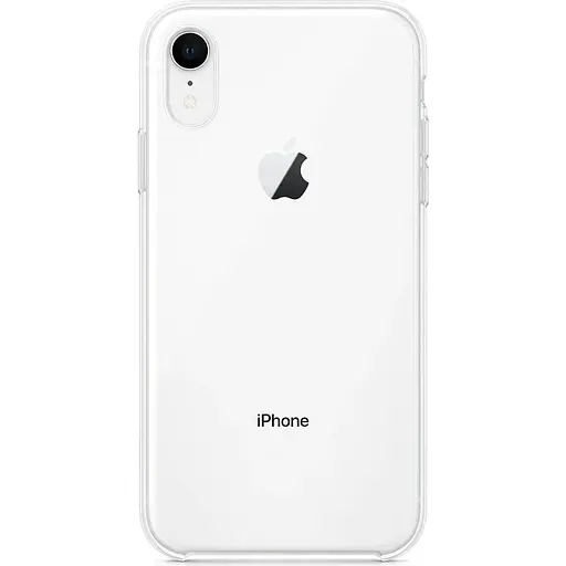 Оригинальный противоударный чехол Apple Clear Case Hardshell для iPhone XR (6.1") прозрачный (MRW62ZM/A) - фото 3