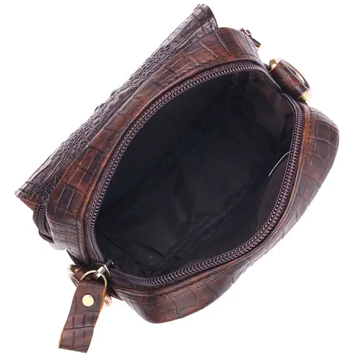Кожаная сумка мужская Vintage 13,5х18х6 см sum0022410 - фото 4