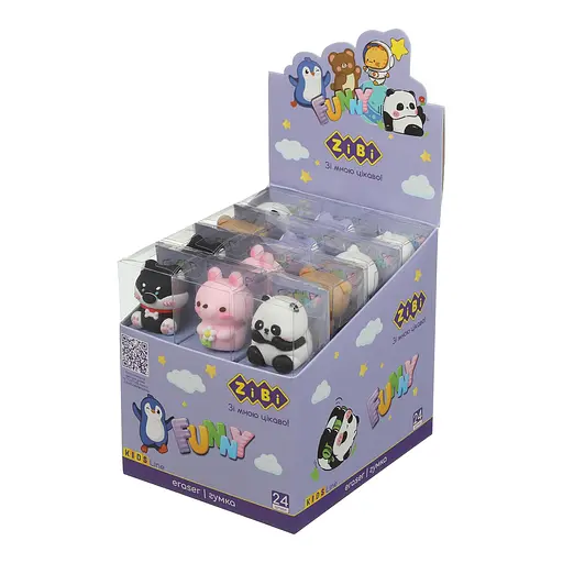 Ластик фігурка Funny Animals