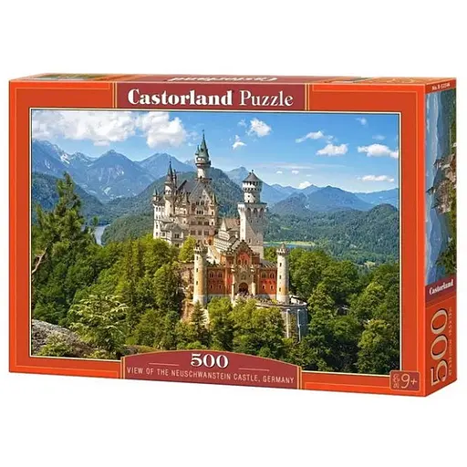 Пазл Castorland puzzle Замок Нойшванштайн, Німеччина, 500 ел. (B-53544) - фото 1