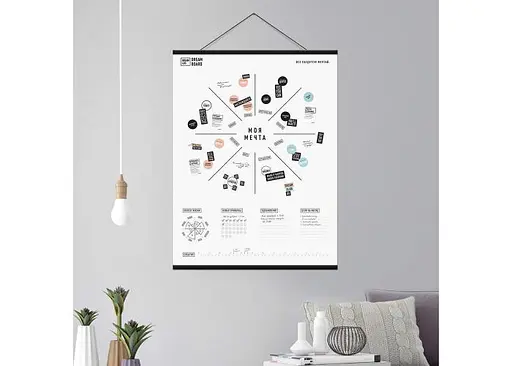 Интерактивный постер 1DEA.me Dream&Do Dream Board (13074) - фото 5