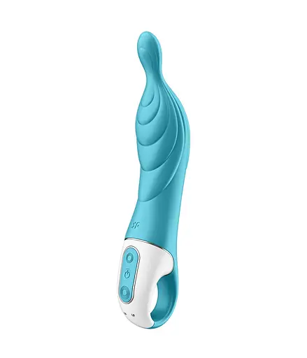 Вібратор Satisfyer A-Mazing 2 21.7 см бірюзовий - фото 2
