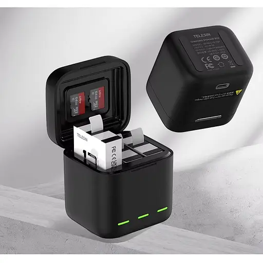 Зарядное устройство Telesin S0-BCG-10-TGP GoPro HERO13 [124462] - фото 3