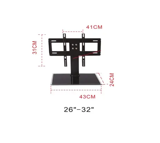 Настільний кронштейн для телевізора PiPo PP- DZC2632, 26-32, до 30 кг, без нахилу - фото 3