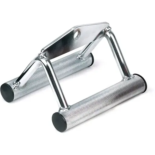 Ручка для тяги York Fitness подвійна (вузький паралельний хват), хром