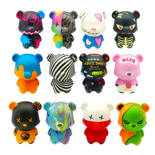 Іграшка-сквіш Tiki Wiki - Tiki Хайпові ведмедики (SQ027) - фото 2