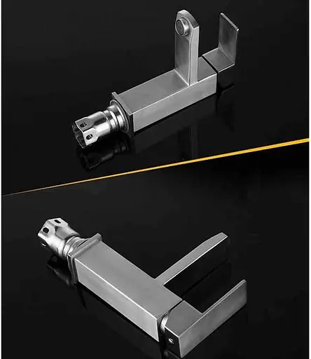 Змішувач для умивальник Ø35 Wezer PRO1-02 1/10 Нержавіюча сталь - фото 3