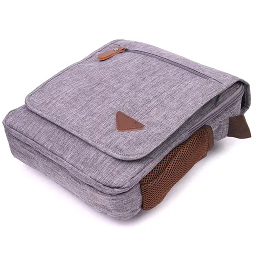 Чоловіча сумка через плече з текстилю 15х32х8 см Vintage 15х32х8 см sum0021450 - фото 3