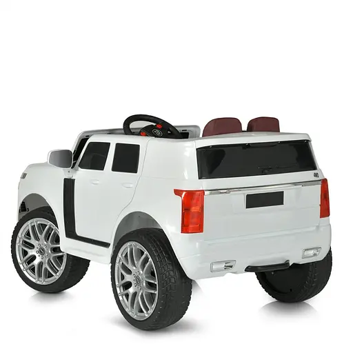 Дитячий електромобіль Bambi Джип M 4837EBLR-1 білий до 40 кг - фото 5