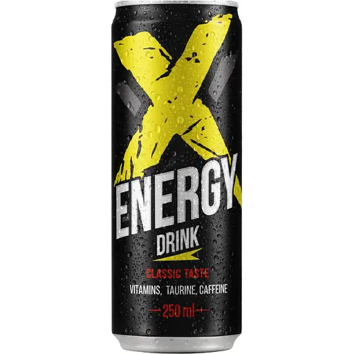Енергетичний напій X Energy Classic drink can 250 мл