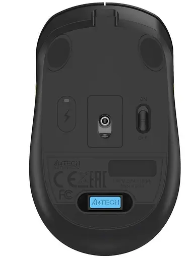 Бездротова миша A4Tech FG10CS Air2 Silent Stone Grey (FG10CS Air2 (Stone Grey)) - фото 3