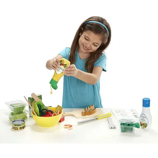 Ігровий набір Melissa & Doug Нарізка салату (MD19310) - фото 4