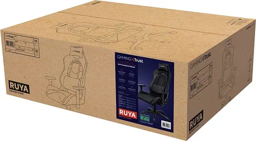 Ігрове крісло Trust GXT714 RUYA ECO Black (24908_TRUST) - фото 6