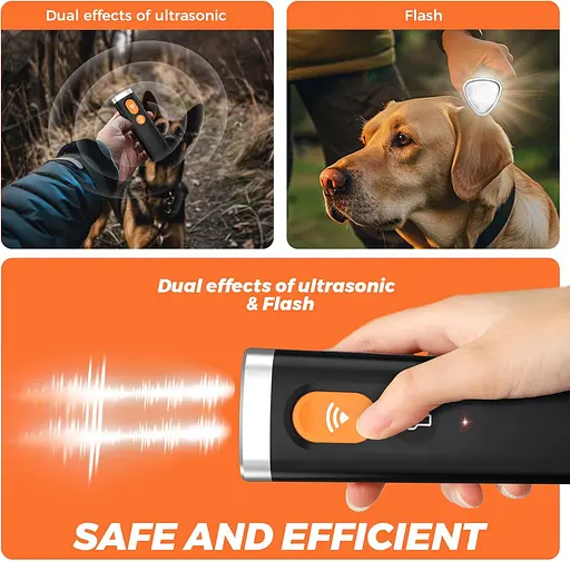 Ультразвуковий відлякувач собак KWAY DFD-19 акумуляторний Black (17074) - фото 5