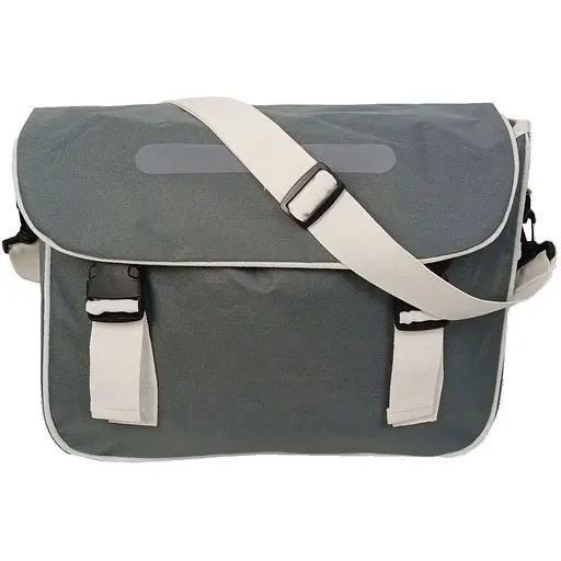 Багажная велосумка Bikemate с дождевиком 20L серая sum0028925 - фото 1