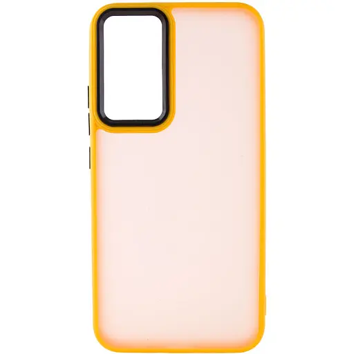 Чехол TPU/PC Lyon Frosted для Xiaomi Redmi Note 11Pro 4G/5G/12Pro 4G Orange - фото 2