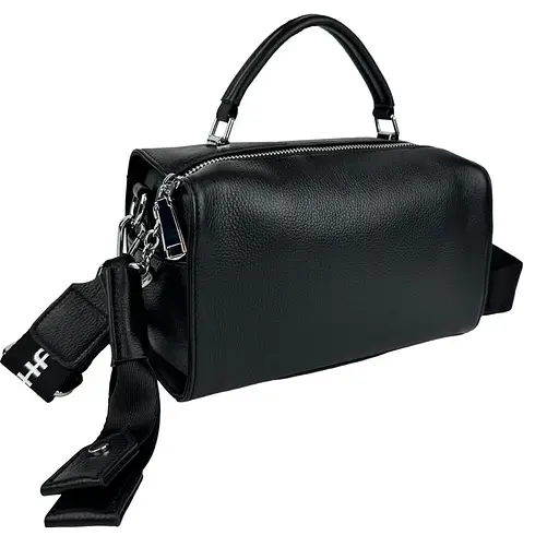 Женская объемная кожаная сумка через плечо UnaBorsetta NB2-8669A