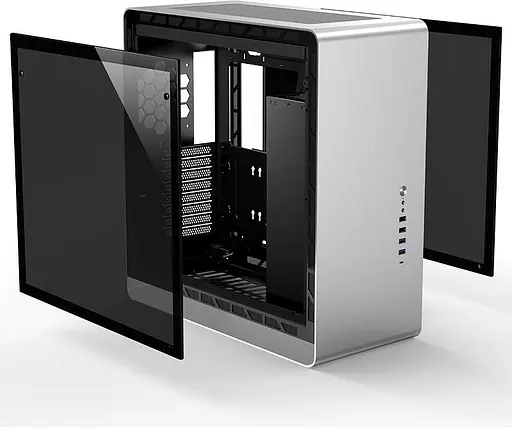 Корпус Jonsbo UMX6S Silver (UMX6S Silver) без блока питания - фото 9