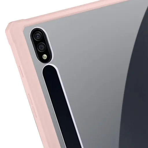 Чохол TPUCristal SlimTPU Spen holder Samsung Galaxy Tab S9/S9 Fe Світло-рожевий - фото 6