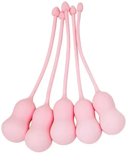 Набір вагінальних кульок I’MCUM Kegel Evolution 5 шт Рожевий (IM-KGE002)