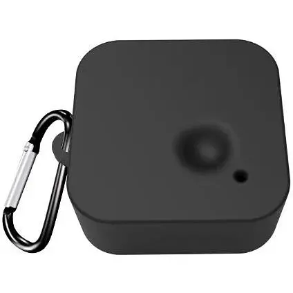 Чохол-накладка DK Silicone Candy Friendly з карабіном для Nothing Ear (2) (black)