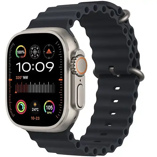 Смарт-годинник Smart Watch HK9 ULTRA2 49 мм AMOLED Full HD екран 2-ядерний процесор Чорний