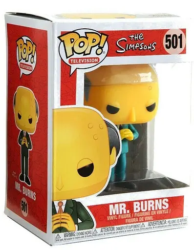 Фігурка Funko Pop Містер Бернс Сімпсони The Simpsons Mr. Burns 10см Cart TS501 - фото 3