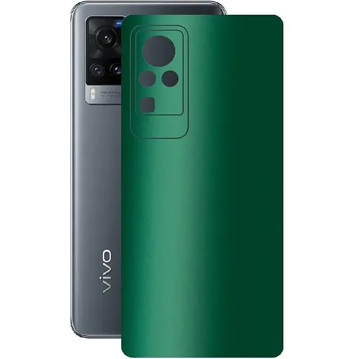 Захисна плівка StatusSKIN для Vivo X60 Pro 5G Корпус Вініл Зелена - фото 1