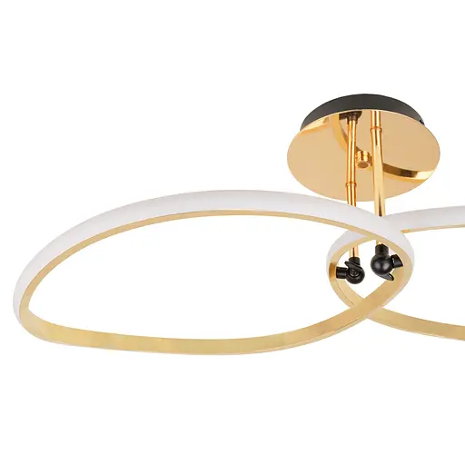 Люстра Brille світлодіодна 40W WW G/BK (BR-01 693C/2) - фото 2