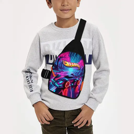 Сумка через плече дитяча Hot Wheels 29х17 см сумка слінг для хлопчика (02257)