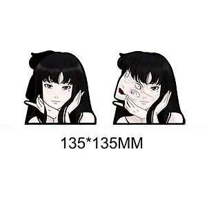 Голографічна наклейка Дзюндзі Іто Томіе Junji Ito Tomie - фото 1