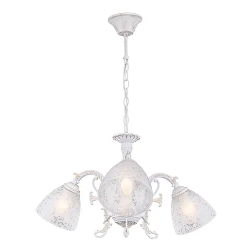 Люстра підвісна Brille класична E27 60W WH (BKL-486S/3) - фото 5