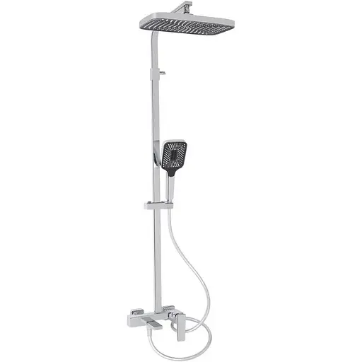 Душова система Qtap Gemini 51103KNC, Хром - фото 1