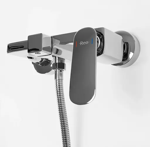 Смеситель для душа Rea Berg настенный хром REA-B2037 Хром - фото 2