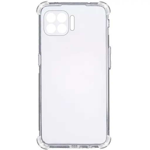 TPU чохол GETMAN Ease logo посилені кути Full Camera для Oppo Reno 4 Lite Безбарвний (прозорий) - фото 3
